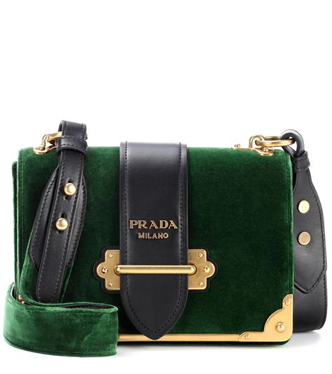 prada bag green|green prada satchel.